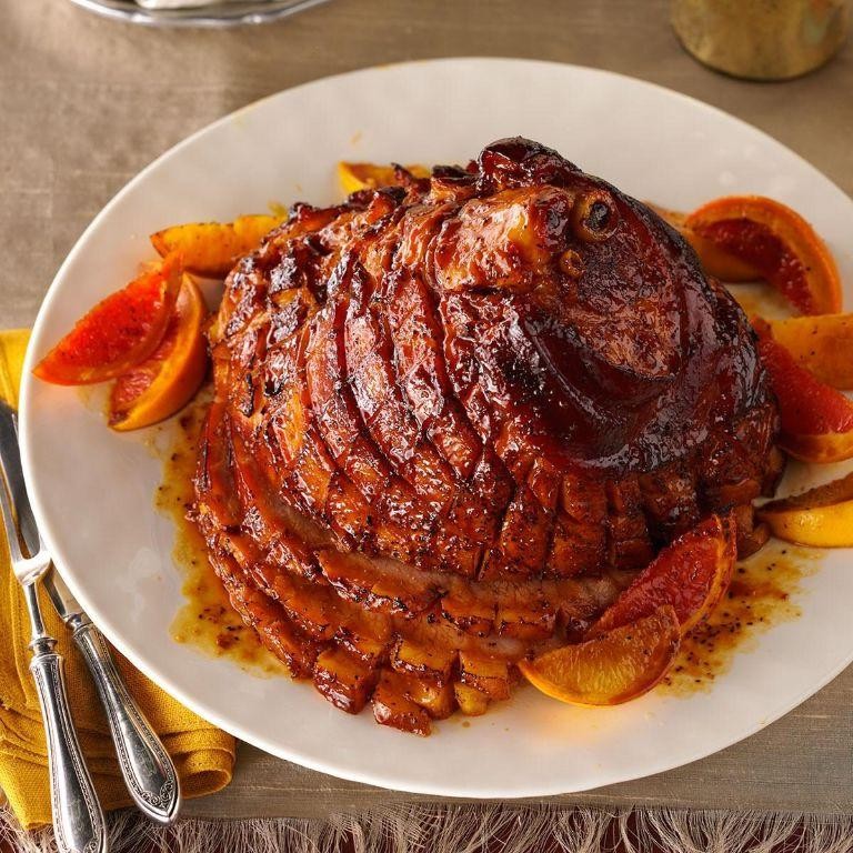 Molasses Glazed Ham