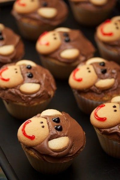 Monkey See Monkey Do Cupcakes