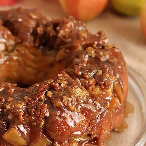 Monkey Tail Caramel Apples