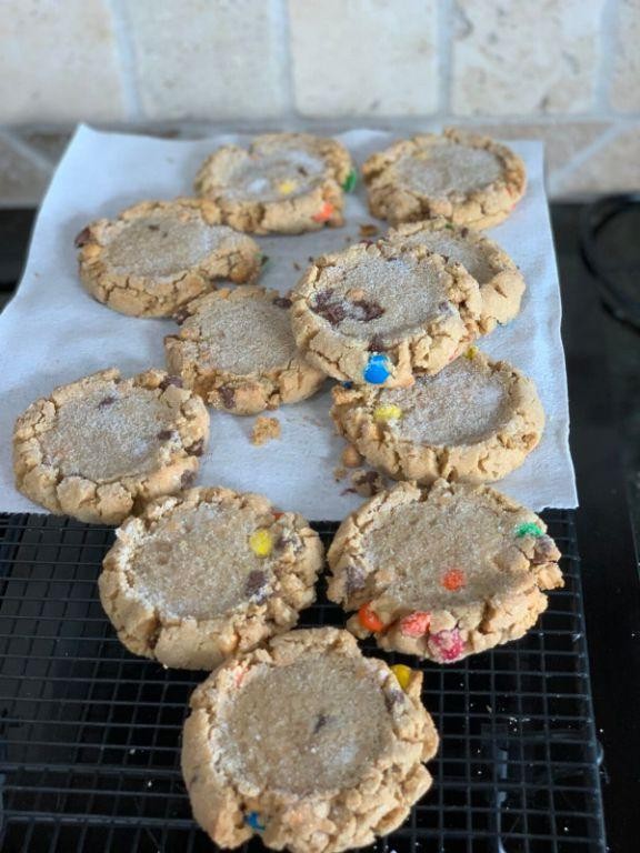 Monster Cookies with Butterscotch Chips