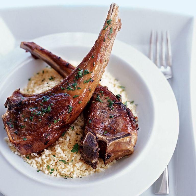 Moroccan-Spiced Grilled Lamb Chops