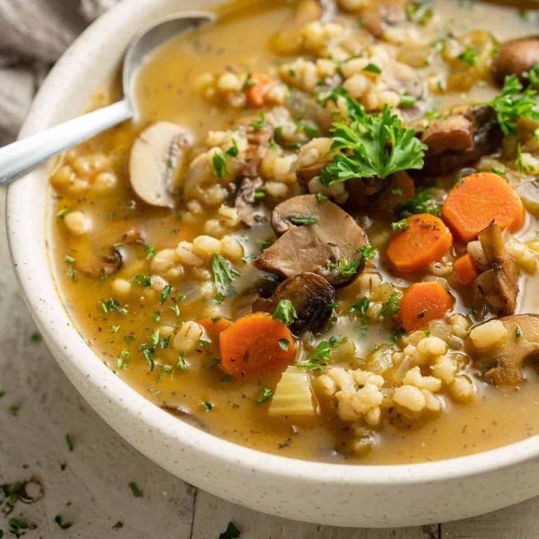 Mushroom and Barley Soup