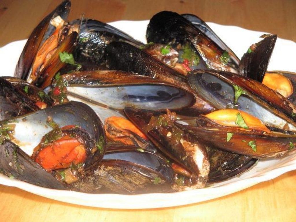 Mussels in Black Bean Sauce