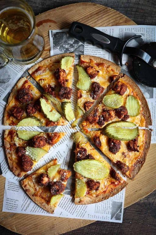 Nashville Hot Chicken Pizza
