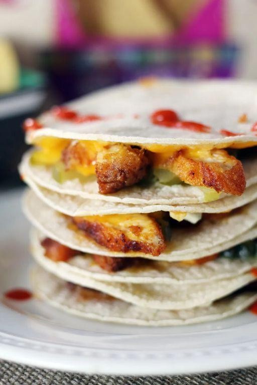 Nashville Hot Chicken Quesadillas