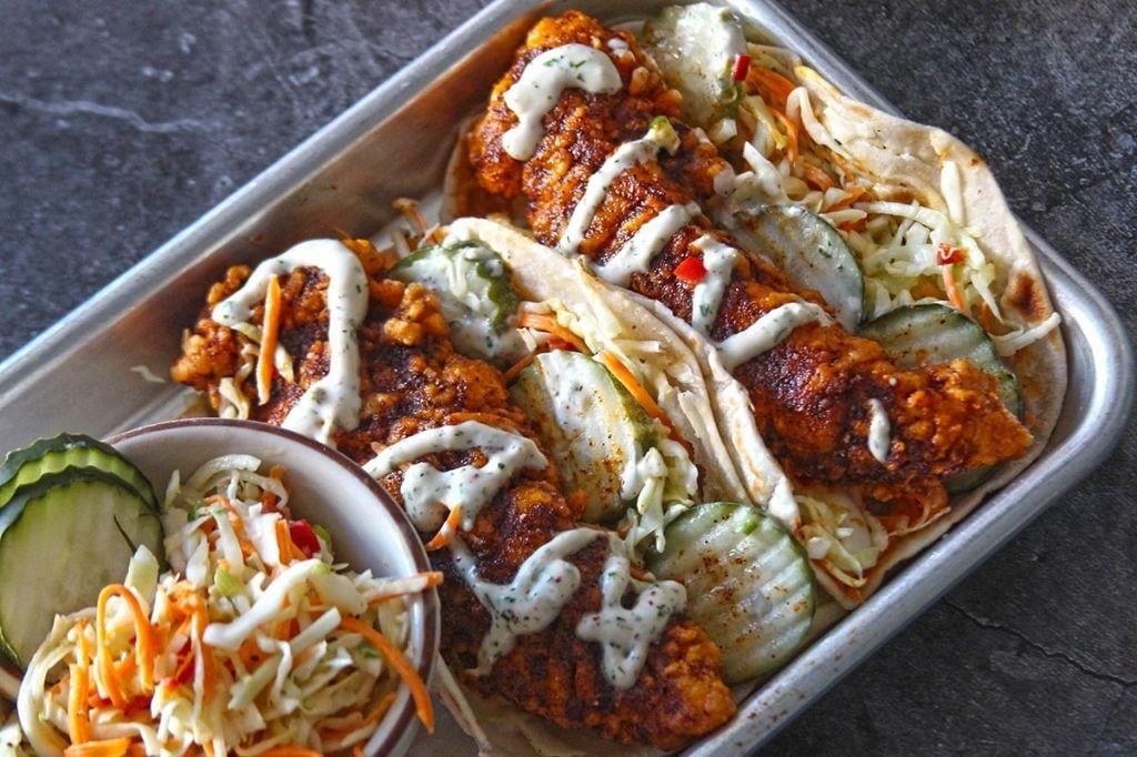 Nashville Hot Chicken Tacos