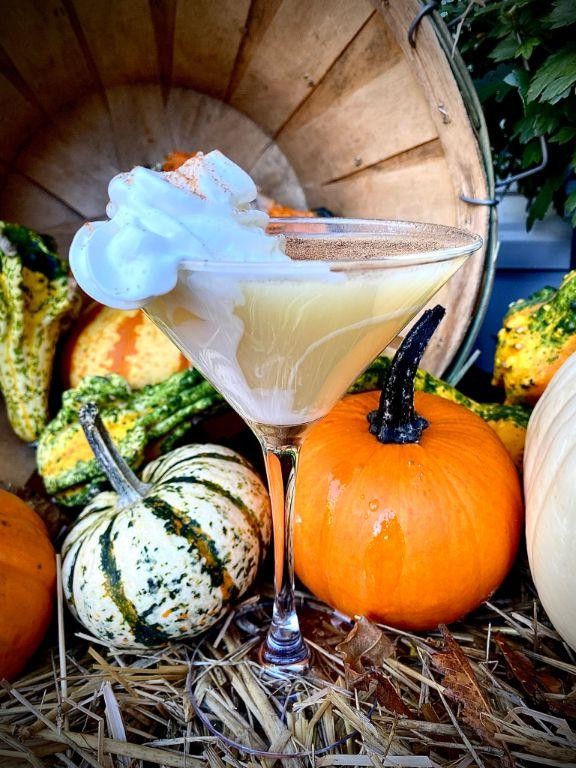 Nutty Pumpkin Pie Martini