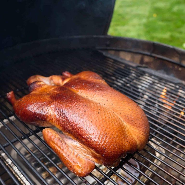 Oklahoma Joe Smoked Duck