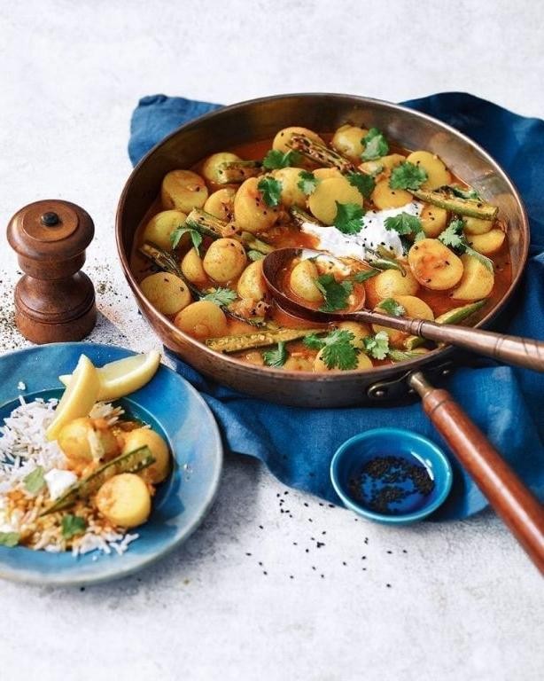 Okra and Potato Curry