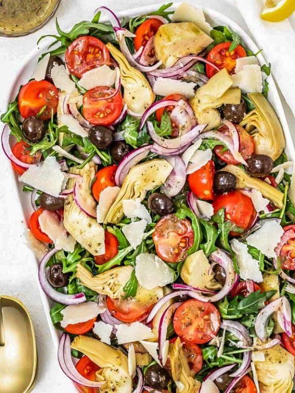 Olive and Artichoke Heart Salad