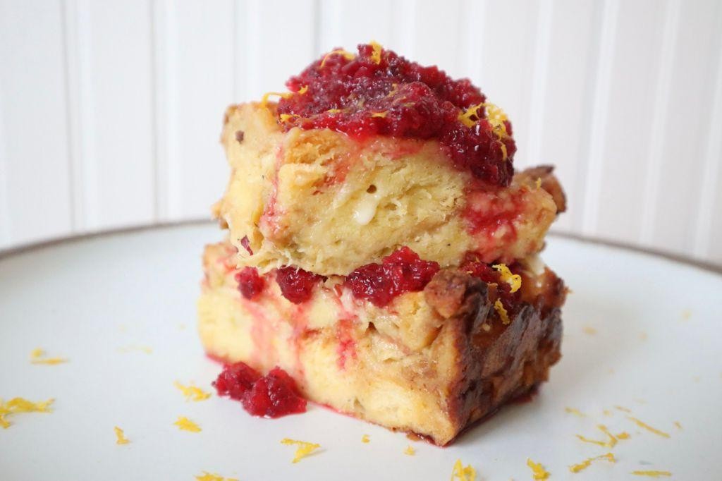 Olive and Fennel Savory Bread Pudding