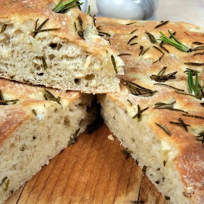 Olive and Rosemary Focaccia