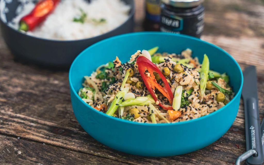One-Pot Camp Stove Rice