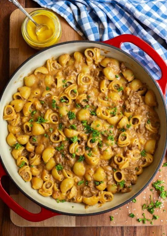 One-Pot Hamburger Skillet Dinner