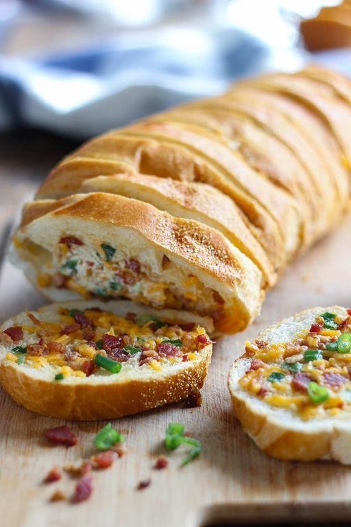 Onion and Cheese Stuffed Bread
