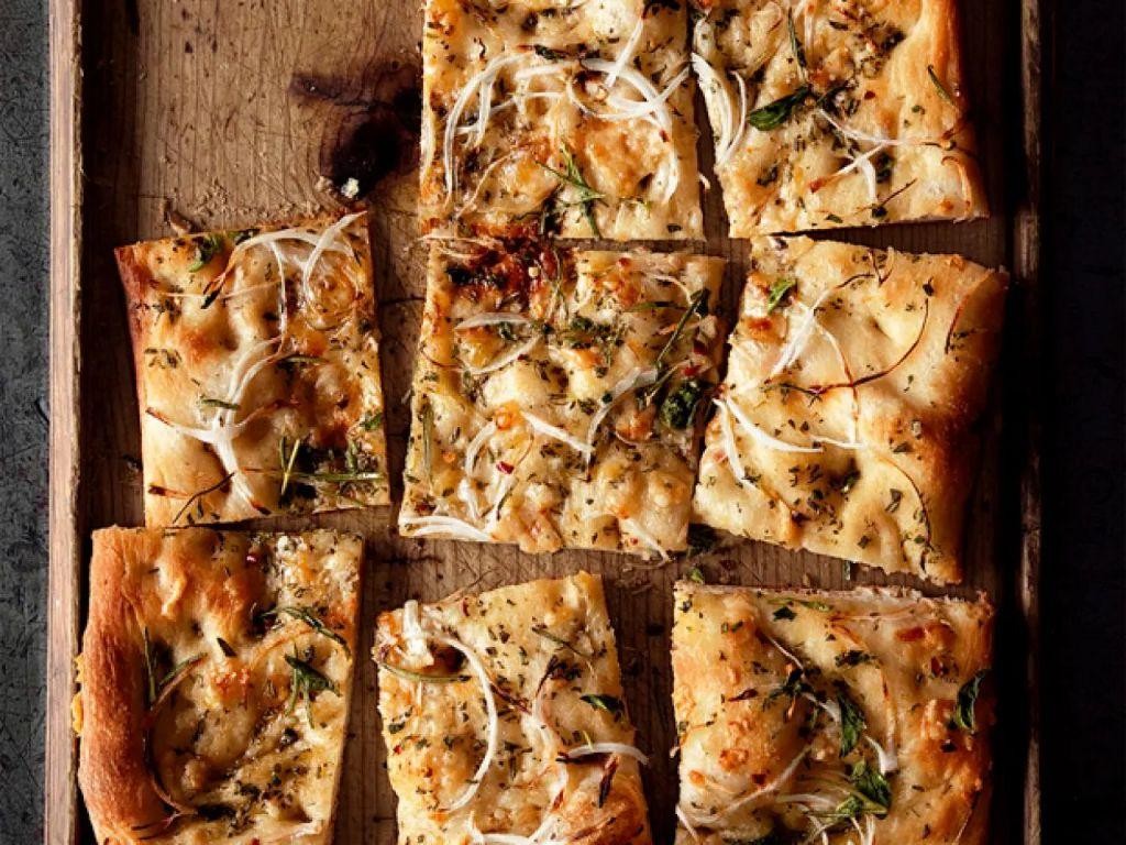 Onion and Herb Focaccia