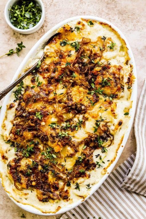 Onion and Potato Gratin