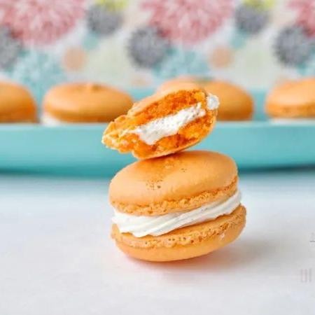 Orange Blossom Macaroons