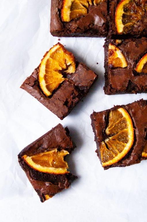 Orange Chocolate Brownies