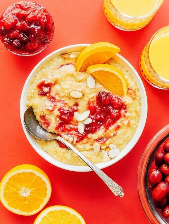 Orange Cranberry Low Calorie Oatmeal