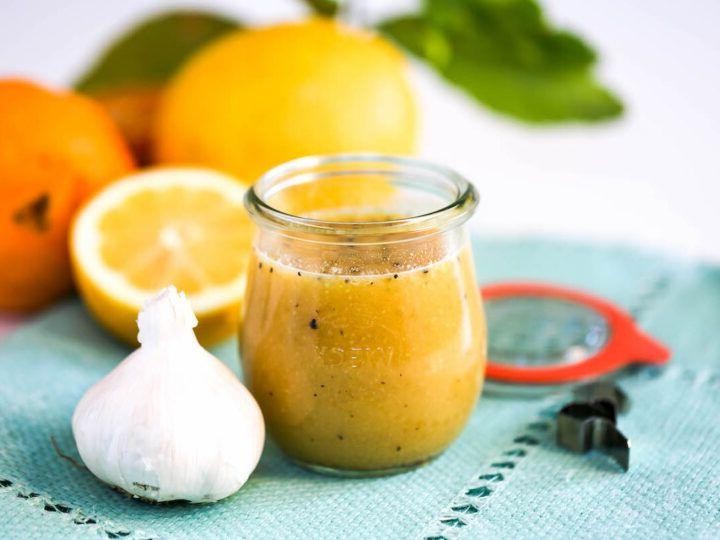 Orange and Olive Oil Greek Dressing for a Citrusy Note