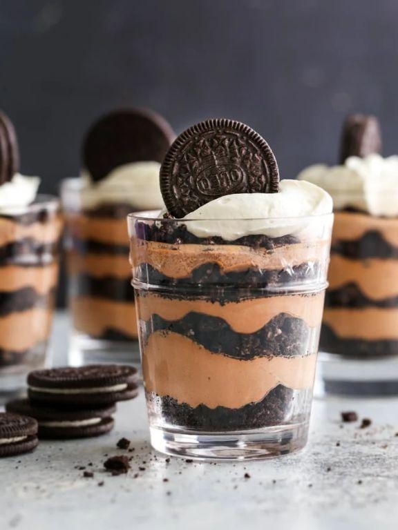 Oreo Cookie Parfait