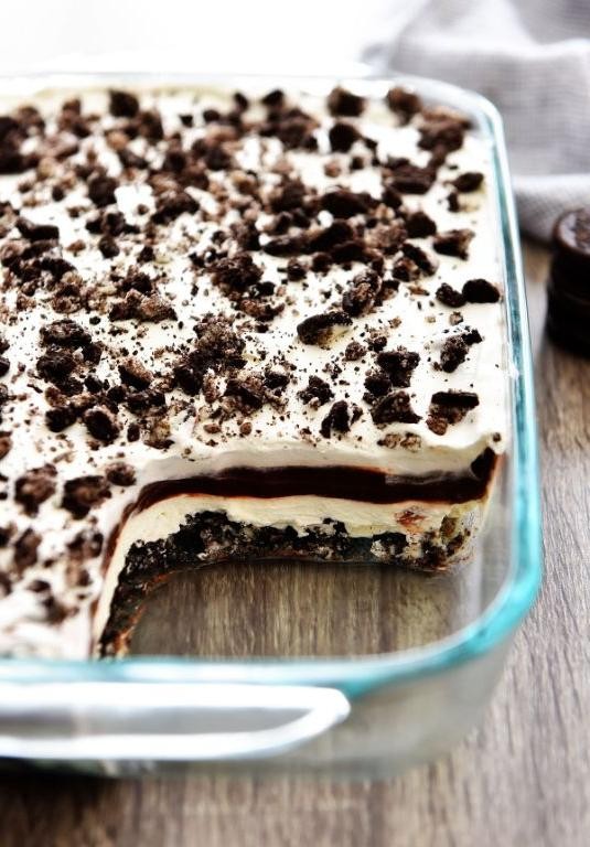 Oreo Cookie Pudding