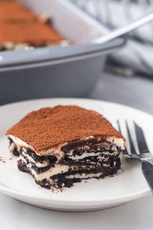 Oreo Cookie Tiramisu