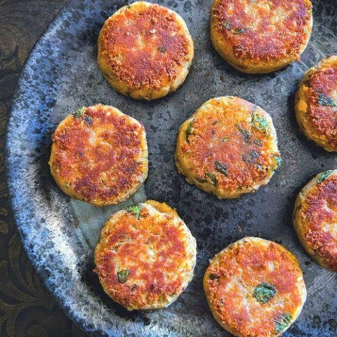 Oven Baked Chicken Shami Kabab