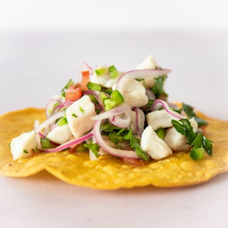 Pacific Cod Ceviche with Lime and Cilantro