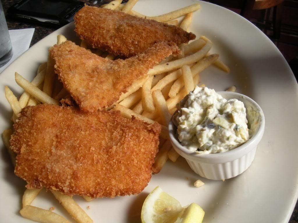 Pacific Cod Fish and Chips with Tartar Sauce