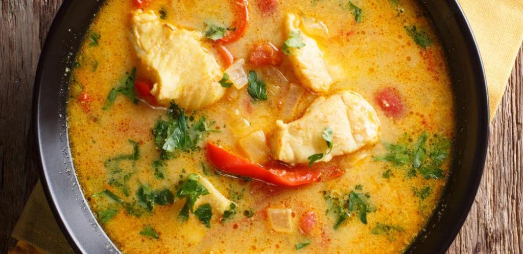 Pacific Cod with Coconut Curry Sauce
