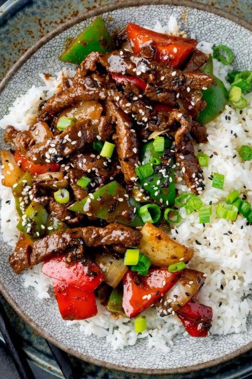 Pake in Black Bean Sauce