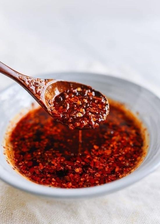 Pake with Chili Oil