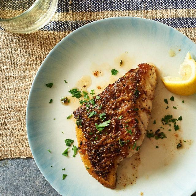Pan-Seared Pacific Cod with Garlic Herb Butter