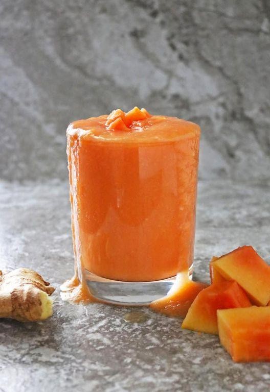 Papaya Ginger Smoothie