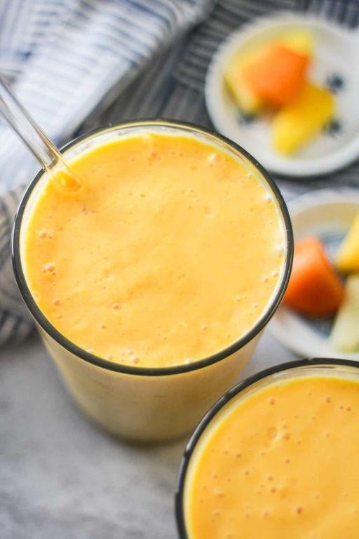 Papaya Pineapple Smoothie
