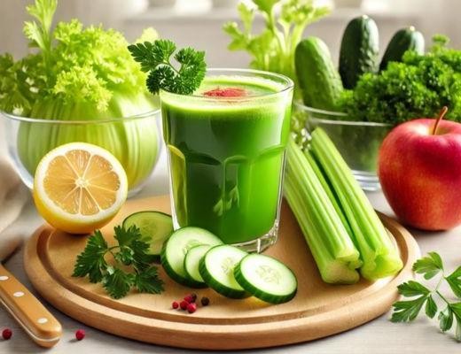 Parsley and Green Grape Detox Juice