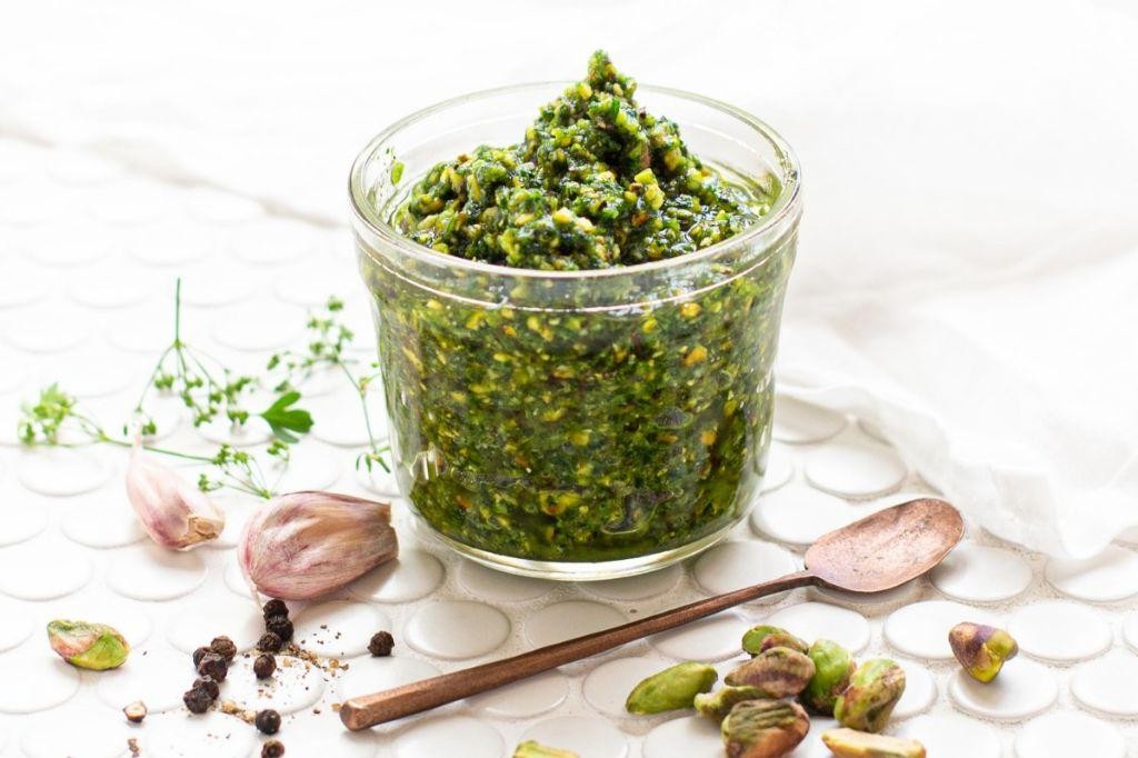 Parsley and Pistachio Pesto