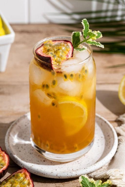 Passion Fruit Ice Tea