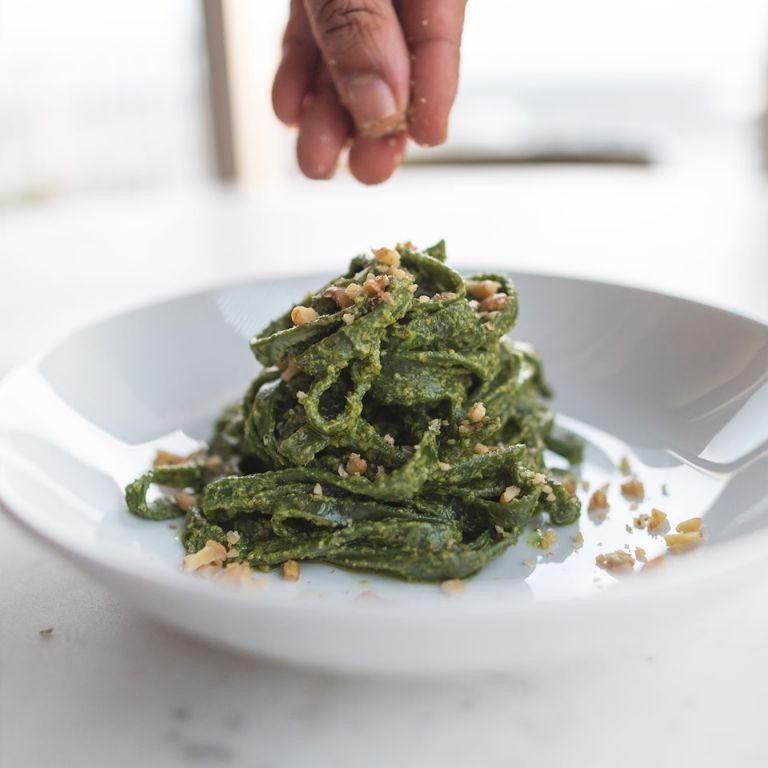 Pasta with Pesto Sauce Packets