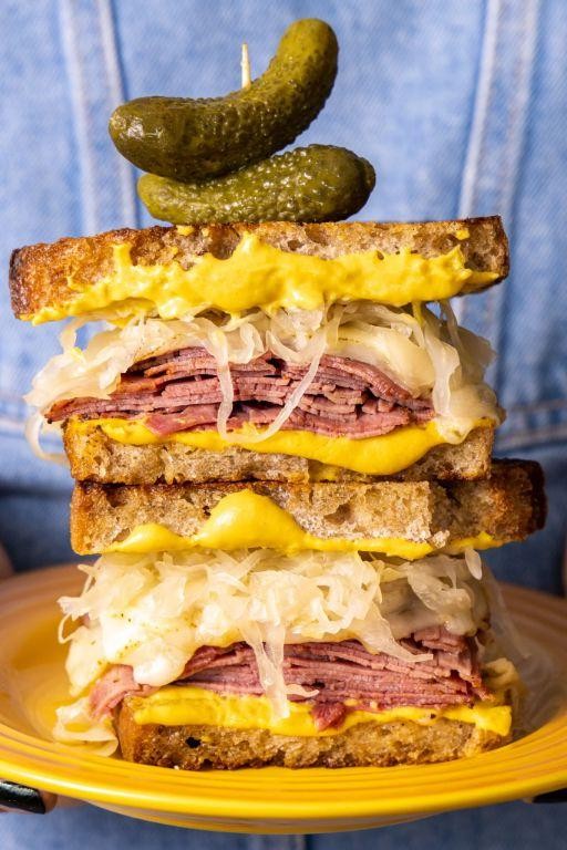 Pastrami Sub with Spicy Mustard