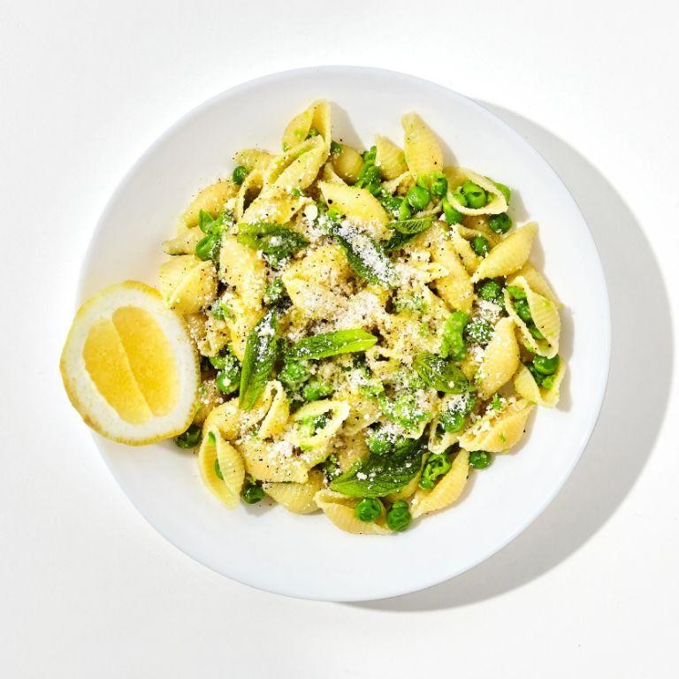 Pea and Mint Pasta