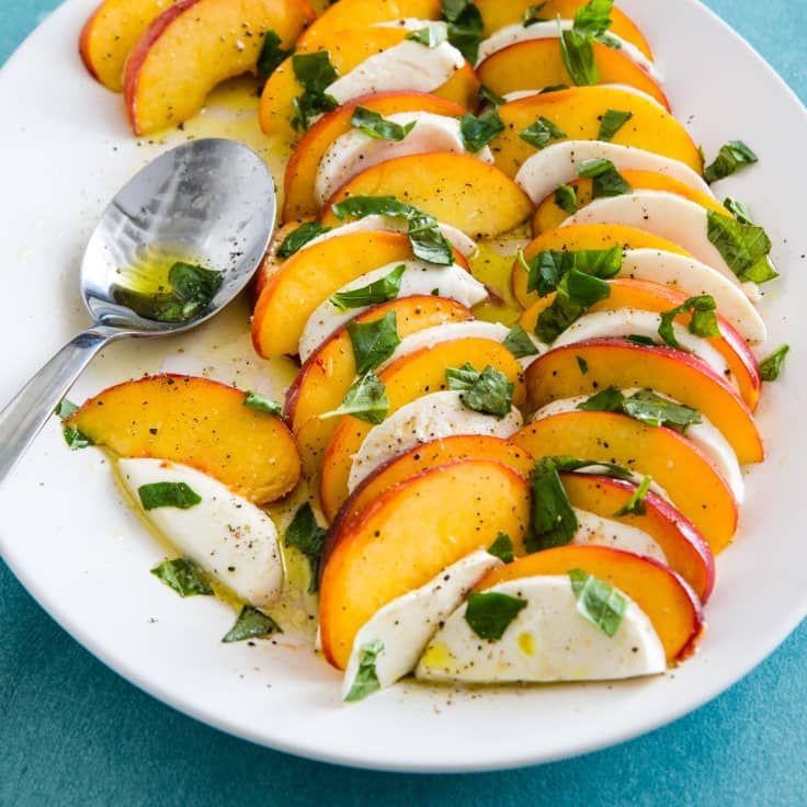 Peach Basil Cape Codder