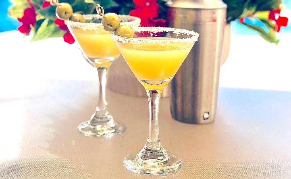 Peach Bellini Mexican Martini