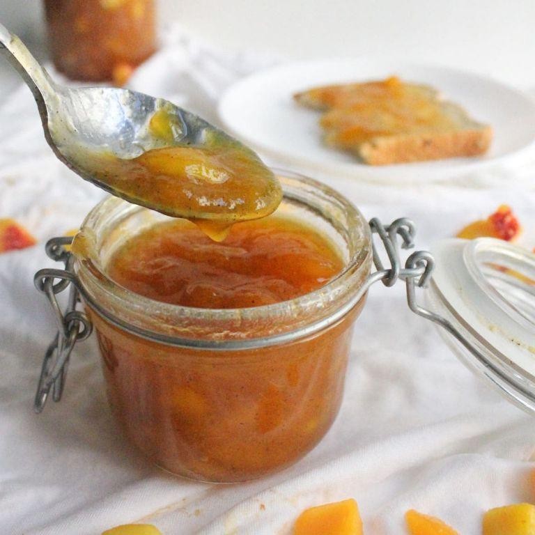 Peach Cardamom Jam