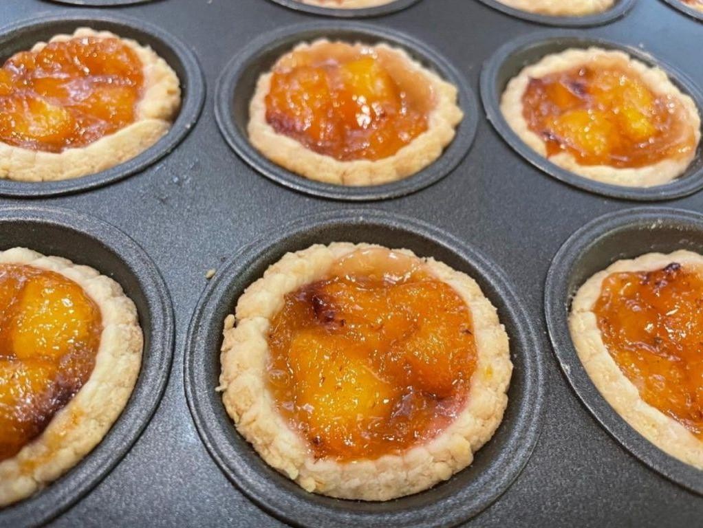 Peach Cobbler Tartlets