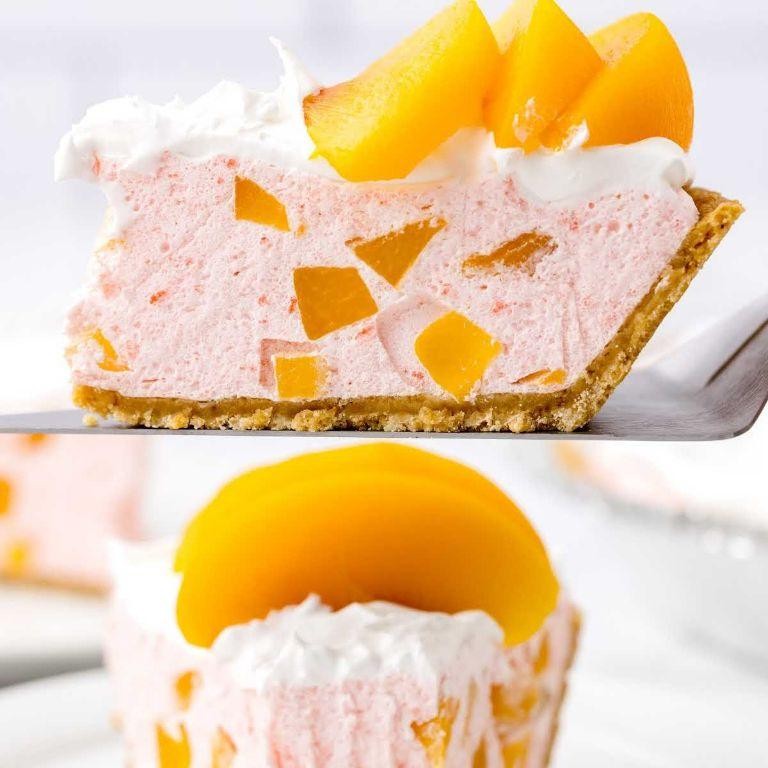 Peach Cool Whip Pie