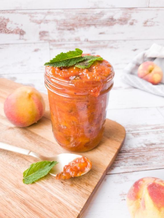 Peach Mint Jam