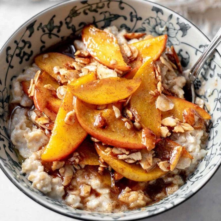 Peach Oatmeal